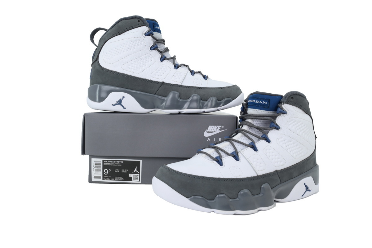EM Sneakers Air Jordan 9 Retro Flint Grey French Blue (2026)