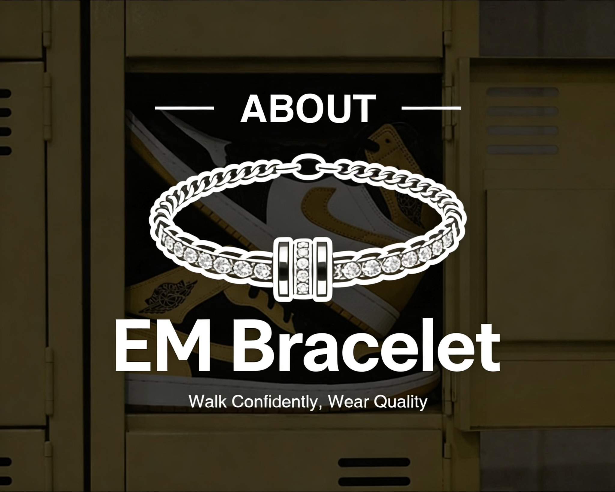 EM Sneakers Bracelet