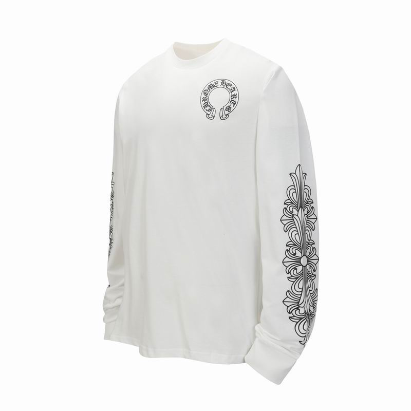 EM Sneakers Chrome Hearts 25FW Back Sanskrit Print Long Sleeve White
