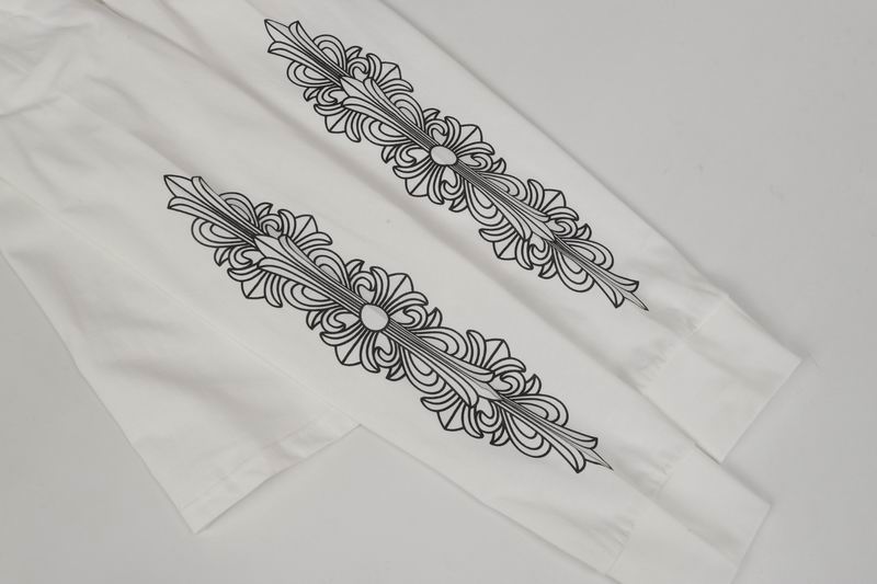 EM Sneakers Chrome Hearts 25FW Back Sanskrit Print Long Sleeve White