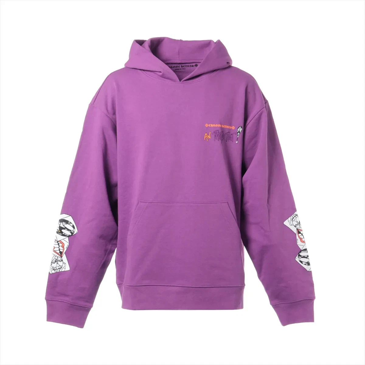 EM Sneakers Chrome Hearts Matty Boy Chomper Hoodie Purple