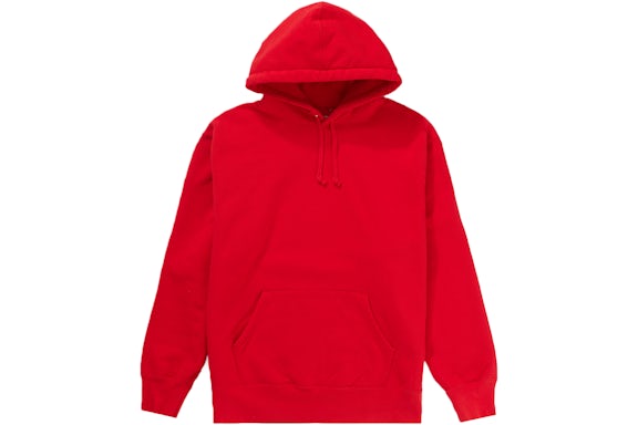 EM Sneakers Supreme Satin Appliqué Hooded Sweatshirt & Pant Set Heather Red