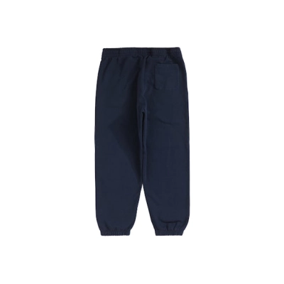 EM Sneakers Supreme Satin Appliqué Sweatpant Navy 02