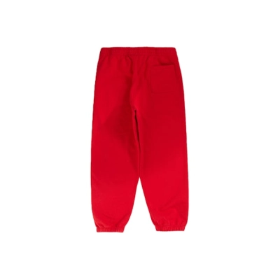 EM Sneakers Supreme Satin Appliqué Sweatpant Red 02