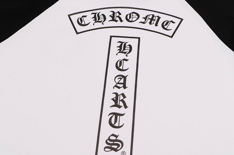 EM Sneakers Chrome Hearts Baseball Long Sleeve Black/White