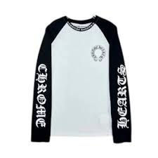 EM Sneakers Chrome Hearts Baseball Long Sleeve Black/White