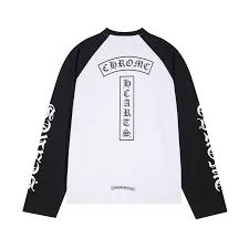 EM Sneakers Chrome Hearts Baseball Long Sleeve Black/White