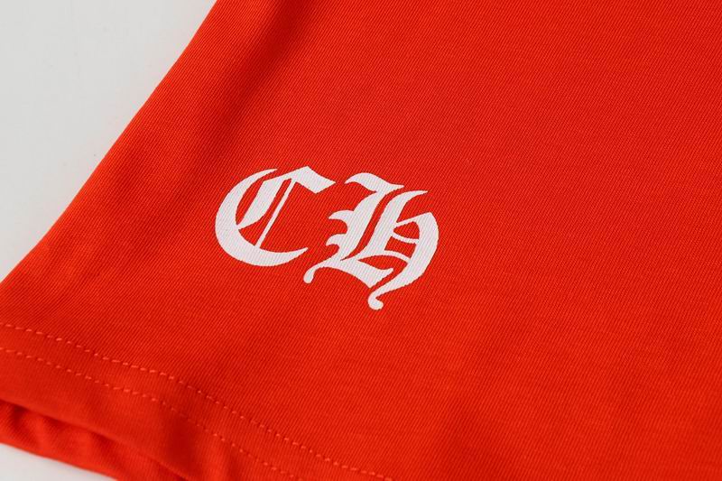 EM Sneakers Chrome Hearts Scroll Logo Long Sleeve Red