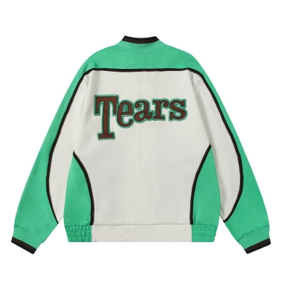 EM Sneakers Denim Tears Track Jacket White Green 02