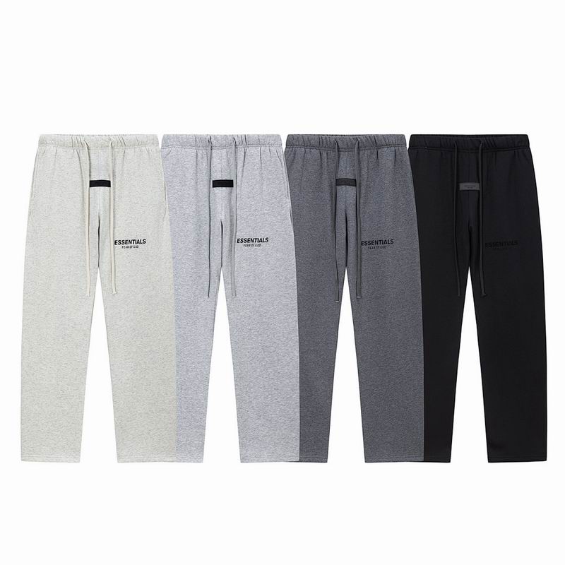 EM Sneakers Fear of God ESSENTIALS Gray Fleece Lounge Pants Light Gray/Gray/Dark Gray/Black