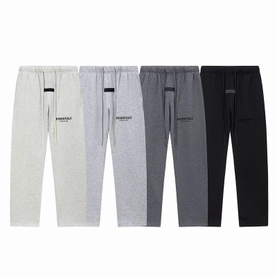 EM Sneakers Fear of God ESSENTIALS Gray Fleece Lounge Pants Light Gray/Gray/Dark Gray/Black 01