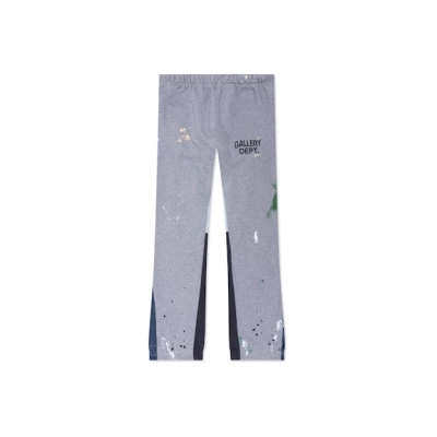 EM Sneakers Gallery Dept. Painted Flare Sweat Pants Heather Grey 01