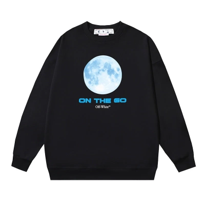 EM Sneakers Off-White "On the Go" Moon Skate Sweatshirt Black 01