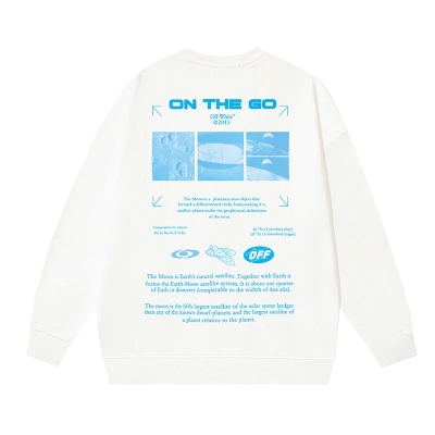 EM Sneakers Off-White "On the Go" Moon Skate Sweatshirt White 02