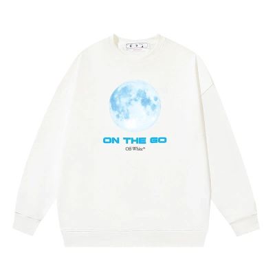 EM Sneakers Off-White "On the Go" Moon Skate Sweatshirt White 01