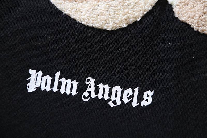 EM Sneakers Palm Angels Kill The Bear Cropped Hoodie Black