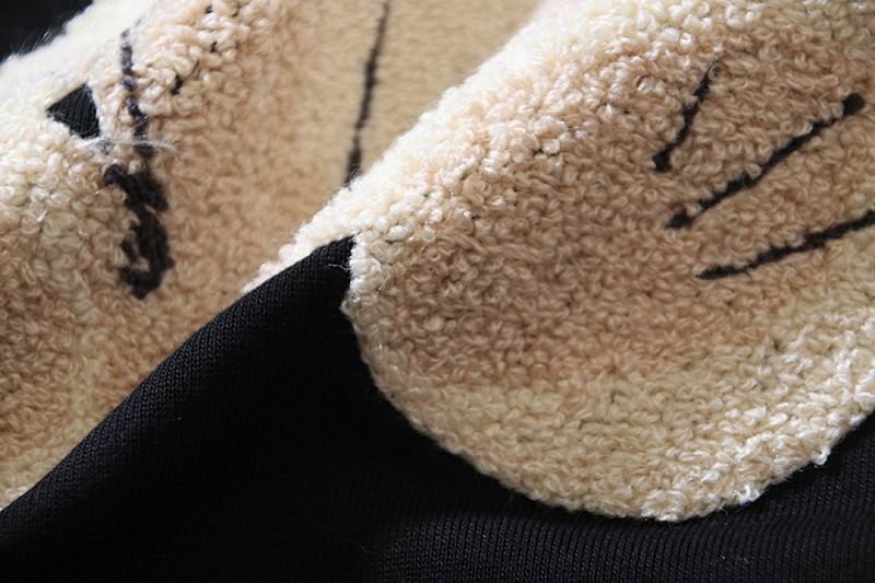 EM Sneakers Palm Angels Kill The Bear Cropped Hoodie Black