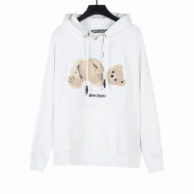 EM Sneakers Palm Angels Kill The Bear Cropped Hoodie White 01