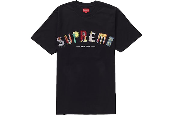 EM Sneakers Supreme City Arc T-shirt Black