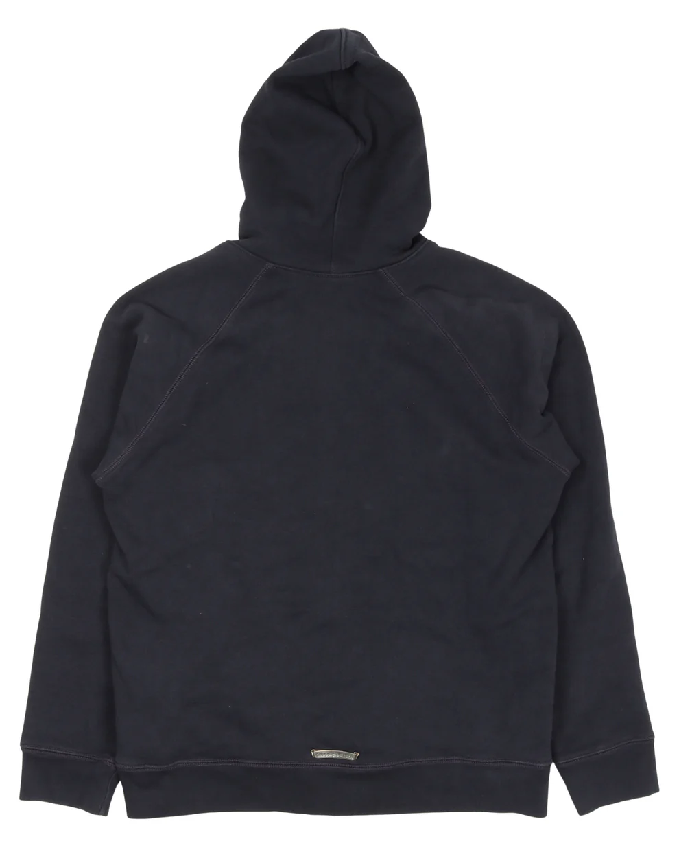 EM Sneakers Chrome Hearts Cemetery Cross Patch Paper Jam Zip Up Hoodie Black