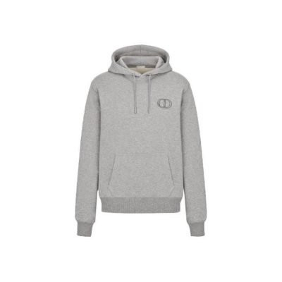 EM Sneakers Dior CD lcon Hoodie Gray Cotton Fleece 01