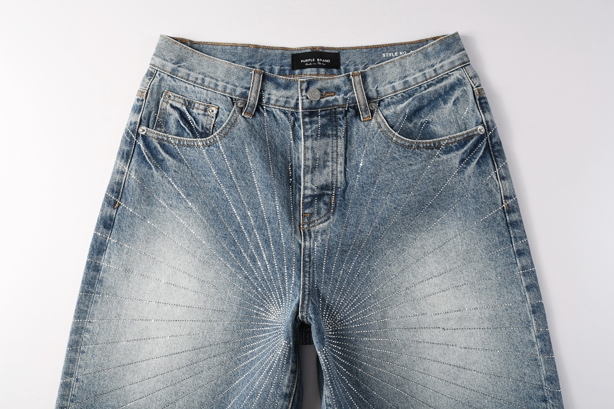 EM Sneakers Purple Brand Denim Shorts 5100