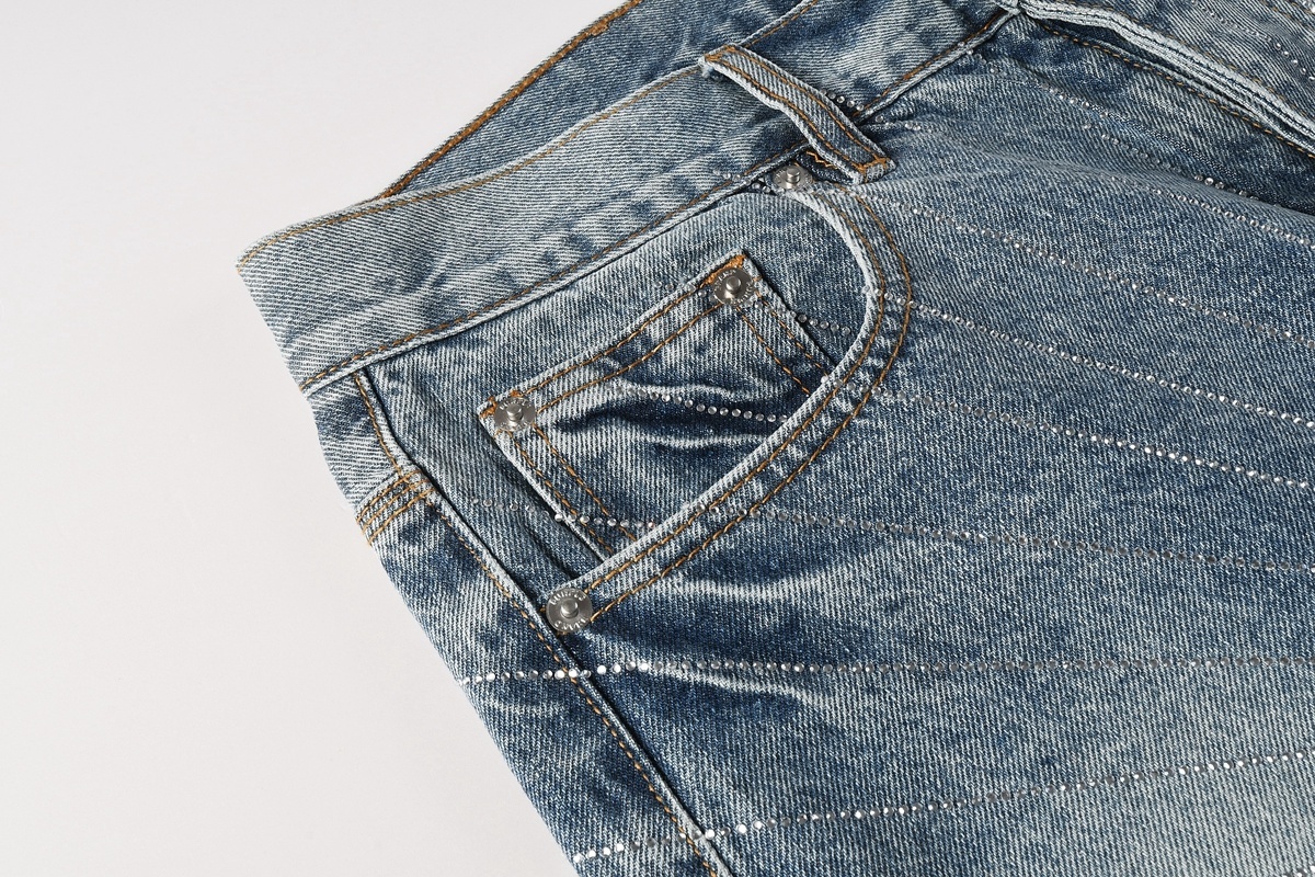 EM Sneakers Purple Brand Denim Shorts 5100