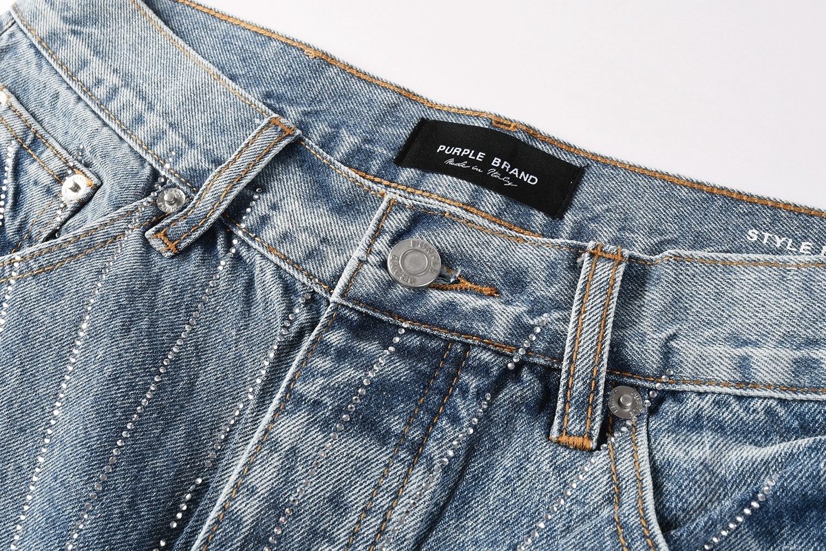 EM Sneakers Purple Brand Denim Shorts 5100