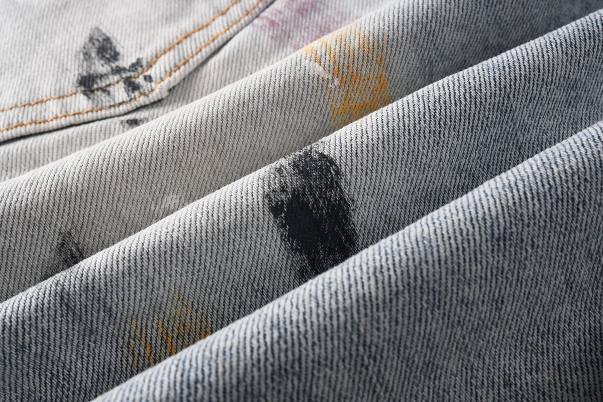 EM Sneakers Purple Brand Denim Shorts 5101