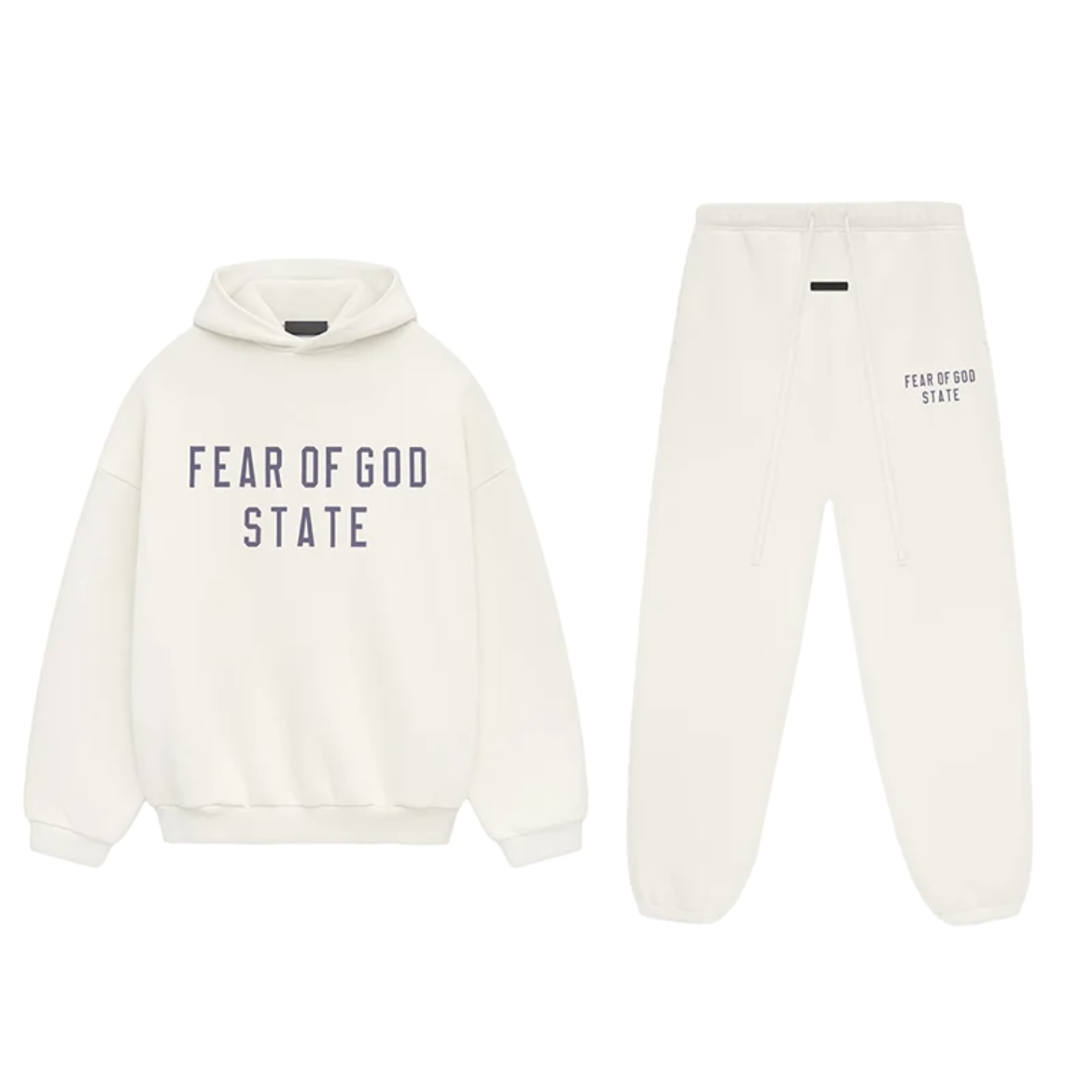 EM Sneakers Fear of God × Essentials Hoodie & Sweatpant Set -20tx09 White