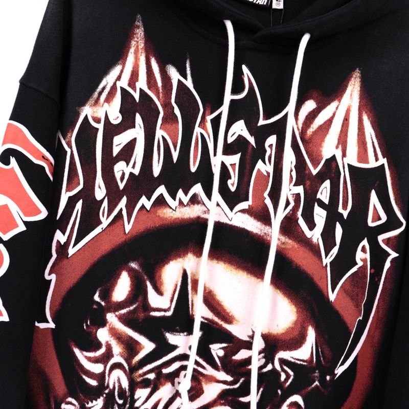 EM Sneakers Hellstar Halloween Skeleton Airbrushed Hoodie & Sweatpant Sets Black