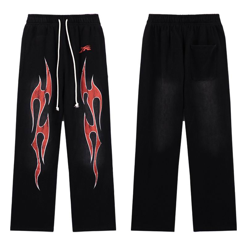 EM Sneakers Hellstar Halloween Skeleton Airbrushed Hoodie & Sweatpant Sets Black