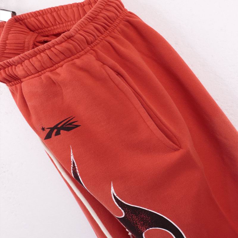 EM Sneakers Hellstar Halloween Skeleton Airbrushed Hoodie & Sweatpant Sets Red