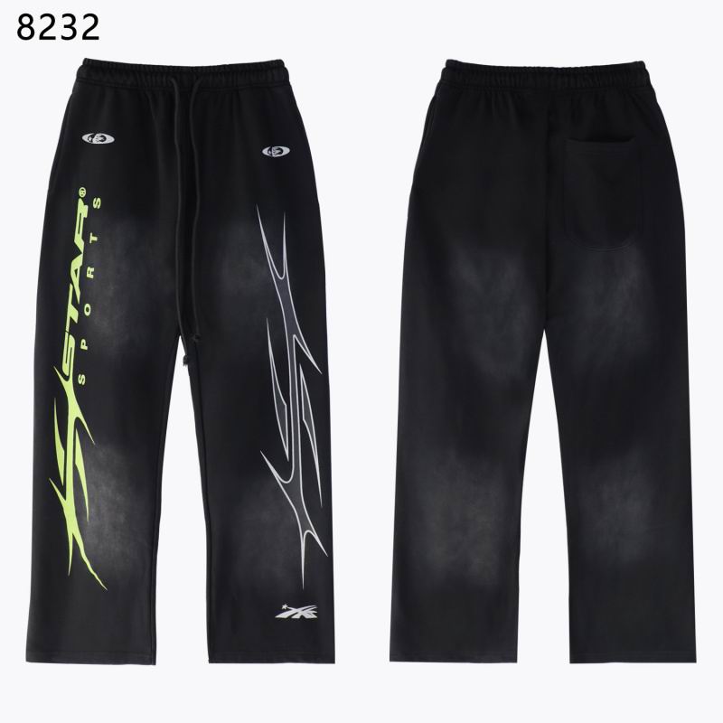 EM Sneakers Hellstar P2P Sports Hoodie & Sweatpant Sets Black