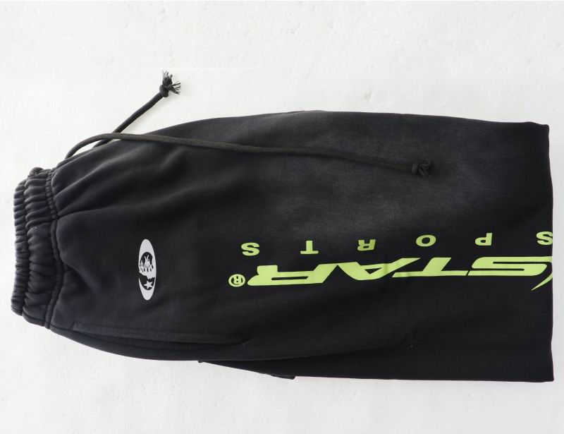 EM Sneakers Hellstar P2P Sports Hoodie & Sweatpant Sets Black