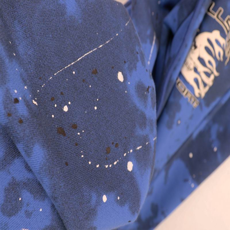 EM Sneakers Hellstar Sports Tie-Dye Skull Hoodie & Sweatpant Sets Blue