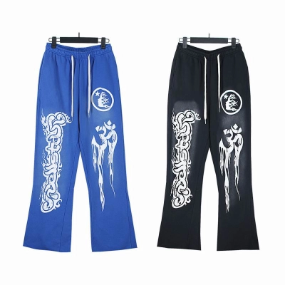 EM Sneakers Hellstar Yoga Flare Sweatpant Blue /Black 01