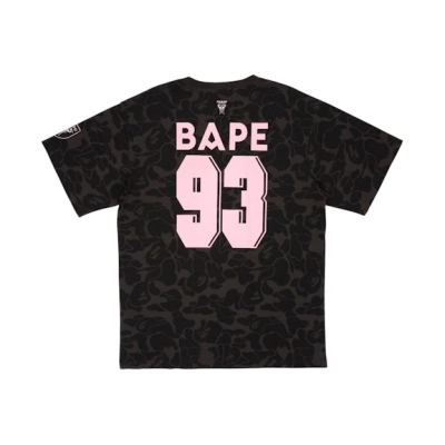 EM Sneakers Bape x Inter Miami CF Camo T-shirt Black 02