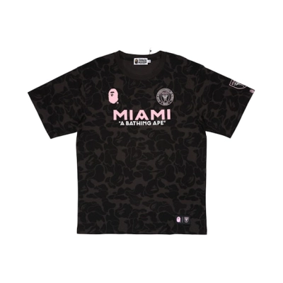 EM Sneakers Bape x Inter Miami CF Camo T-shirt Black 01
