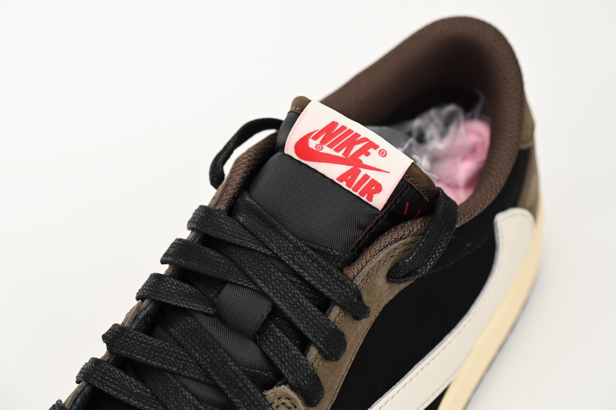 EM Sneakers Jordan 1 Retro Low OG SP × Travis Scott Mocha