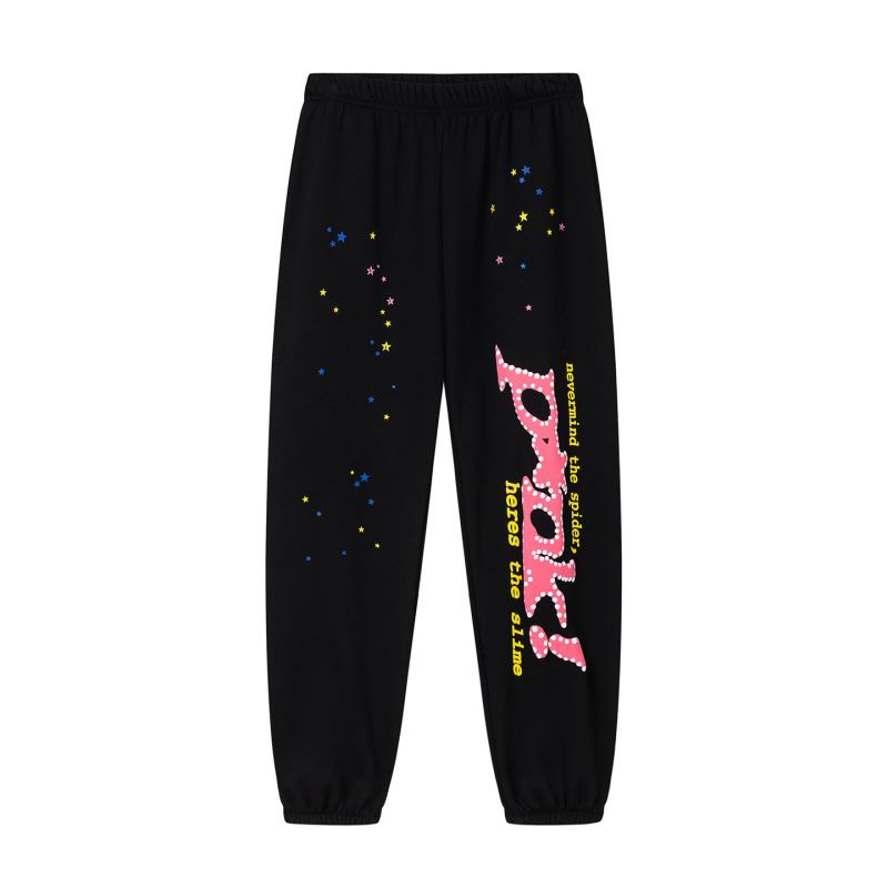 EM Sneakers Sp5der Hoodie & Sweatpant Set P*NK Black