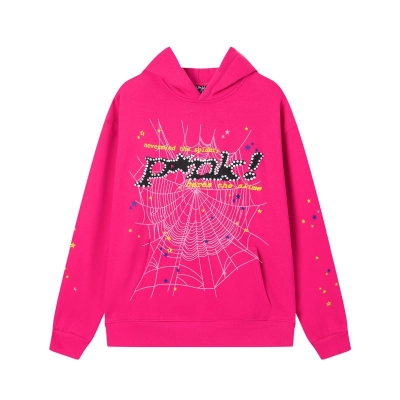 EM Sneakers Sp5der Hoodie & Sweatpant Set P*NK Pink 02