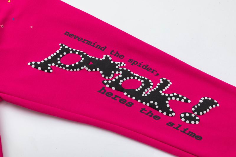 EM Sneakers Sp5der Hoodie & Sweatpant Set P*NK Pink