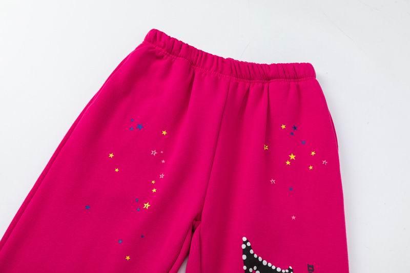 EM Sneakers Sp5der Hoodie & Sweatpant Set P*NK Pink