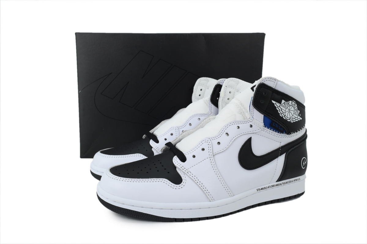 EM Sneakers Air Jordan 1 Retro High x Union LA Collaborative Black And White