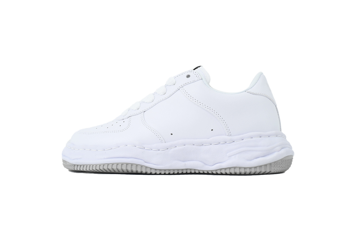 EM Sneakers Mihara Yasuhiro White And White Gray Low NO.744