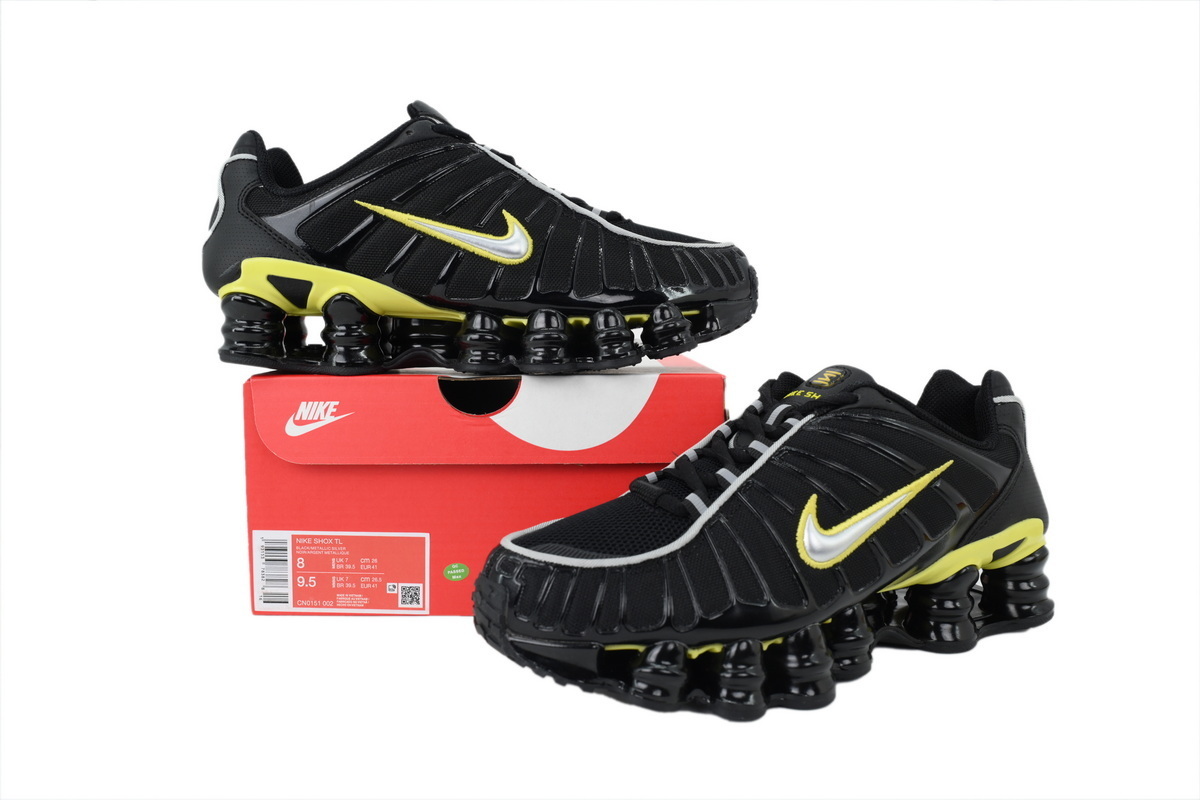 EM Sneakers Nike Shox TL Black Dynamic Yellow