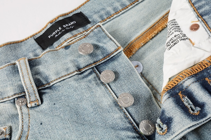 EM Sneakers Purple Brand Denim Shorts 5071