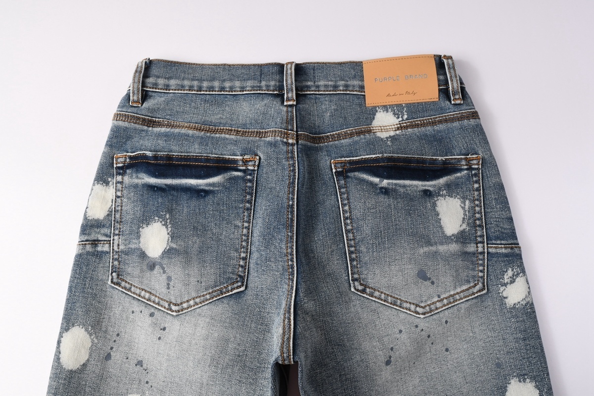 EM Sneakers Purple Brand Denim Shorts 5092