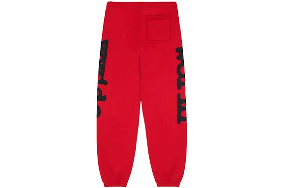 EM Sneakers Sp5der Beluga Sweatpants Red